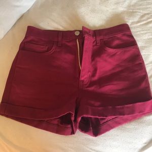Never Worn American Apparel Hi-Rise Shorts